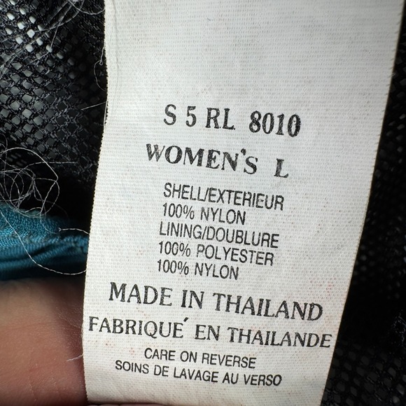 Vintage Columbia Waterproof Rain Pants Women L Omnitech Nylon Hiking Work Ranch - Picture 7 of 13